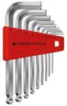 PB Swiss Tools Set chei imbus cap cu bila de 1.5-10mm, 9 piese, PB Swiss Tools (PB212.H-10) Cheie imbus