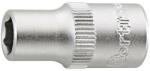 Fortis Cap tubular imbus 1/4" 6mm, Fortis (4317784707619) - bricolaj-mag Set capete bit, chei tubulare