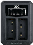 JJC DCH-NPW126 USBA Dupla töltő Fujifilm NP-W126/126S-hez