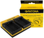 Patona Dual Töltő Nikon EN-EL20/20a Micro USB kábellel