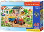 Castorland Пъзел Castorland от 40 XXL части - Живот във фермата (B-040193-1) - ozone