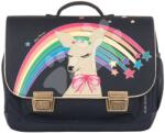 Jeune Premier Iskolai aktatáska Classic Midi Rainbow Deer Jeune Premier ergonomikus luxus kivitel 30*38 cm (JPCLD23163)