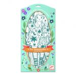 DJECO Parada modei de colorat, Angel si prietenele, Djeco (DJ09547) - Technodepo
