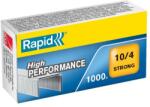 Rapid Tűzőkapocs, 10/4, horganyzott, RAPID "Strong", 1000db/doboz (24870800)