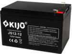 KIJO Acumulator AGM 12V, 12Ah, F2 - KIJO JS12-12 (JS12-12)
