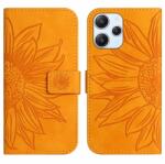  ART SUN FLOWER Husa portofel cu curea Xiaomi Redmi 12 galben