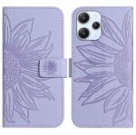  ART SUN FLOWER Husa portofel cu curea Xiaomi Redmi 12 violet