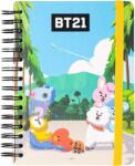 Grupo Erik Bullet Journal spirálos pontozott napló 1 (A5), BT21 (CTFBA50019)