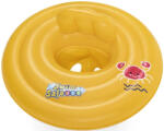Swimaholic Inflatable baby seat ring galben