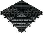 SpeedFloor Fekete moduláris műhelypadló 33x33x1, 6 cm