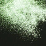  Gyémántfényű pigment por - zöld csillám, 10g