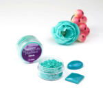  Gyöngyház hatású mica pigment por - türkiz, 45g