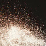  Gyémántfényű pigment por - piros csillám, 3g