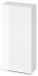 Cersanit Dulap baie suspendat Cersanit Virgo, o usa, 40 cm, alb cu manere cromate (S522-039)