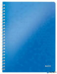Leitz Wow - Spirálfüzet A4 vonalas 80 lap kék (46370036)