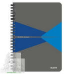 Leitz Office PP Borító A5 - Vonalas 90 lap szürke-kék (44990035)