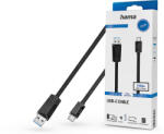 Hama USB-A - Type-C adat- és töltőkábel 1, 5 m-es vezetékkel - HAMA USB-A - USB-CCable - fekete - nextelshop