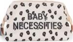 Childhome Baby Necessities Canvas Leopard geantă pentru cosmetice 1 buc