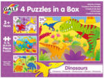 Galt Set 4 puzzle-uri Dinozauri (12, 16, 20, 24 piese) (1004735) - dexo Puzzle
