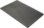 Deante Cadita de dus rectangulara, marmura compozit, antracit metalic, Deante Correo KQR_T48B (KQR_T48B)