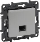 Legrand Niloé Step RJ45 Cat. 6A UTP aljzat, alumínium (863367) (863367)