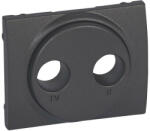 Legrand 771272 Galea Life TV-RD antenna-csatlakozóaljzat burkolat, mélybronz ( Legrand 771272 ) (771272)