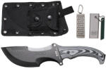 Fox Outdoor Products Cutit "Operation Kodiak" Black Lama Steel 420 17cmx6mm, Teaca, Amnar, Ascutitoare, MFH 44203