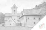  PontPöttyöző - Vöröskolostor, Szlovákia Méret: 40x60cm, Keretezés: Műanyagtáblával, Szín: Fekete
