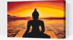  Festés számok szerint - Relaxáció, jóga, Buddha Méret: 40x60cm, Keretezés: Műanyagtáblával