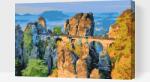  Festés számok szerint - Bastei hídja Méret: 40x60cm, Keretezés: Kartonlemezen