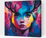  Festés számok szerint - Állatvédő Méret: 50x50cm, Keretezés: Műanyagtáblával