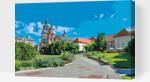  Festés számok szerint - Wawel, Krakkó, Lengyelország 2 Méret: 40x60cm, Keretezés: Kartonlemezen