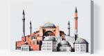  Festés számok szerint - Hagia Sophia Méret: 40x60cm, Keretezés: Műanyagtáblával