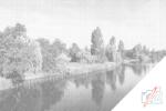  PontPöttyöző - Hyde Park, London Méret: 40x60cm, Keretezés: Műanyagtáblával, Szín: Zöld