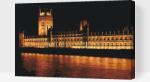  Festés számok szerint - Westminster-palota Méret: 40x60cm, Keretezés: Műanyagtáblával