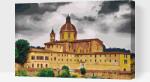  Festés számok szerint - A firenzei papnevelde Méret: 40x60cm, Keretezés: Műanyagtáblával