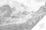  PontPöttyöző - Mont Blanc Méret: 40x60cm, Keretezés: Kartonlemezen, Szín: Zöld