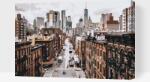  Festés számok szerint - Manhattan, New York City Méret: 40x60cm, Keretezés: Kartonlemezen