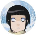  Festés számok szerint - Hinata Hyuga Méret: 50x50cm, Keretezés: Műanyagtáblával