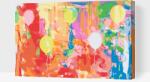  Festés számok szerint - Absztrakt lufik Méret: 40x60cm, Keretezés: Műanyagtáblával