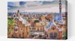  Festés számok szerint - Güell park, Barcelona Méret: 40x60cm, Keretezés: Műanyagtáblával