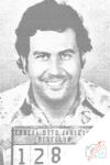  PontPöttyöző - Pabló Escobar 2 Méret: 40x60cm, Keretezés: Műanyagtáblával, Szín: Fekete