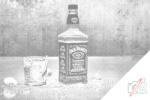  PontPöttyöző - Jack Daniels Whisky Méret: 40x60cm, Keretezés: Kartonlemezen, Szín: Zöld