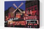  Festés számok szerint - Moulin Rouge Méret: 30x40cm, Keretezés: Kartonlemezen
