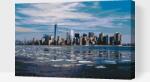  Festés számok szerint - New York - Panoráma Méret: 40x60cm, Keretezés: Műanyagtáblával