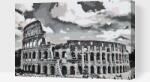  Festés számok szerint - Colosseum 2 Méret: 40x60cm, Keretezés: Kartonlemezen