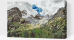  Festés számok szerint - Mont Blanc Méret: 40x60cm, Keretezés: Kartonlemezen