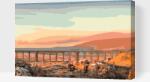  Festés számok szerint - Ribblehead viadukt Méret: 40x60cm, Keretezés: Műanyagtáblával