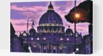  Festés számok szerint - Vatikán Méret: 40x60cm, Keretezés: Kartonlemezen