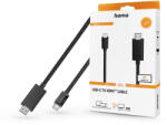 Hama Type-C - HDMI kábel / adapter 1, 5 m-es vezetékkel - HAMA Type-C to HDMI Cable 4K Ultra HD - fekete
